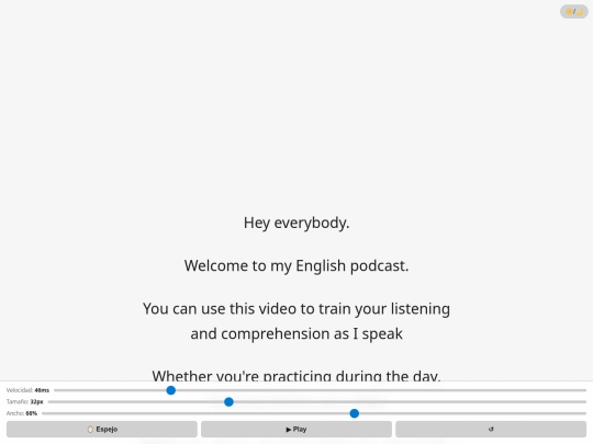 teleprompter/teleprompter (6.03)[english-001] screenshot